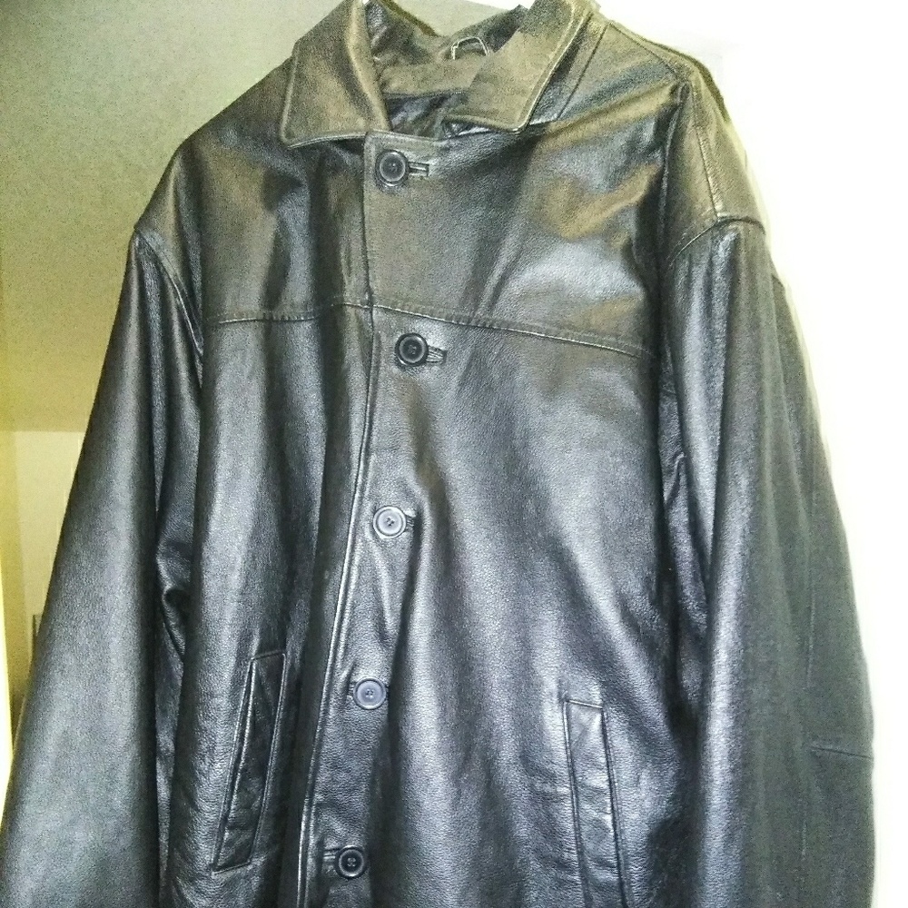 Leather jacket